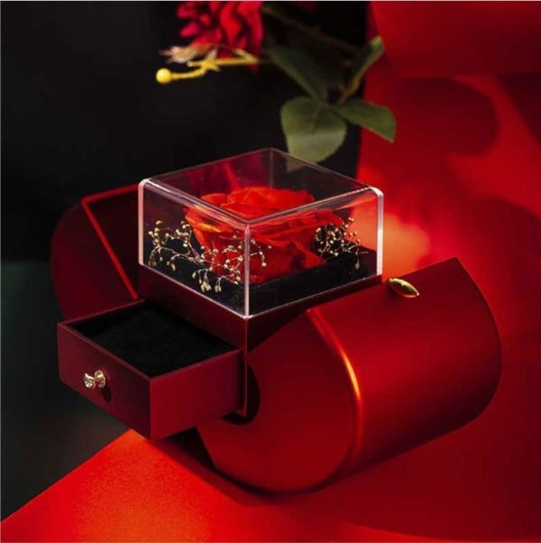 Red Apple Fashion Jewelry Box - Image 10