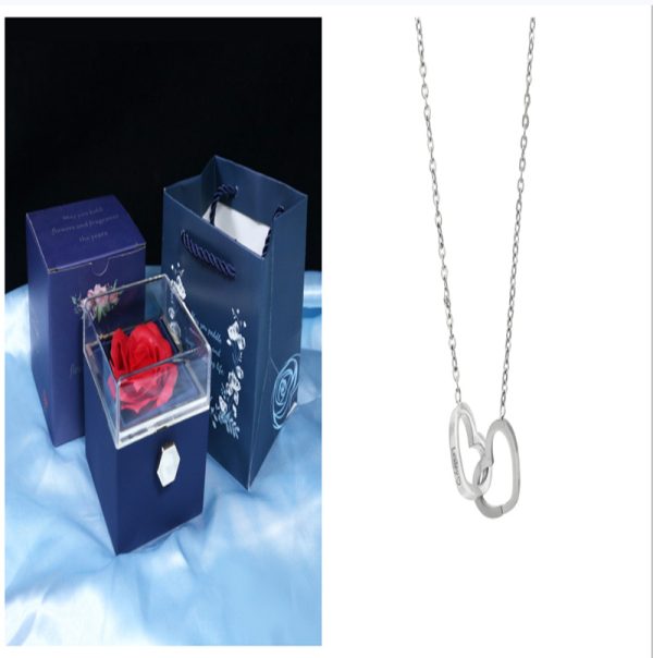 Rotating Soap Flower Rose Gift Box - Image 8