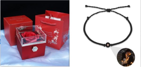 Rotating Soap Flower Rose Gift Box - Image 4