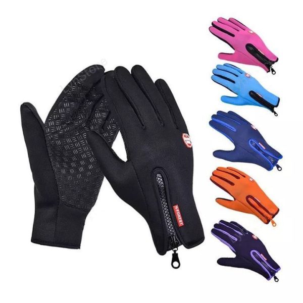 Waterproof Sports Gloves With Fleece - Image 7