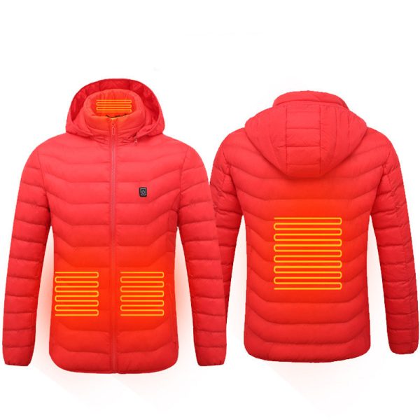 USB Electric Jacket Cotton Coat Heater - Image 9