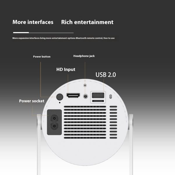 Automatic Focus Home Video Projector - Image 8