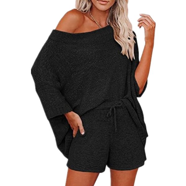 Top Waist Shorts Casual Pajamas Suit - Image 9