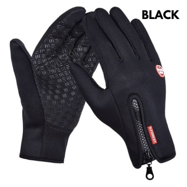 Waterproof Sports Gloves With Fleece - Image 6