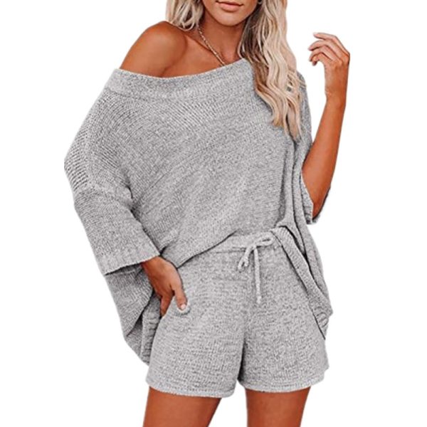 Top Waist Shorts Casual Pajamas Suit - Image 3
