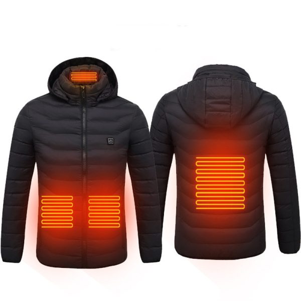 USB Electric Jacket Cotton Coat Heater - Image 5