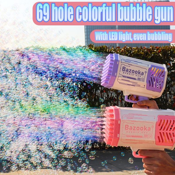 Machine Gun Shape Bubbles Blower - Image 2
