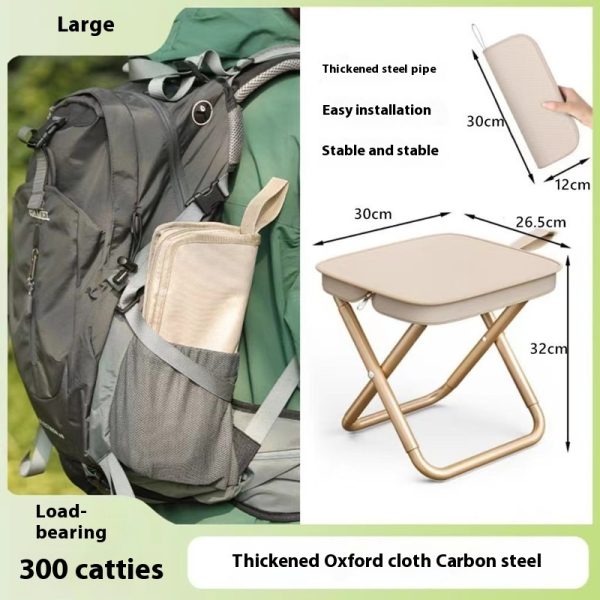 Outdoor Folding Pocket Stool Portable - Image 5