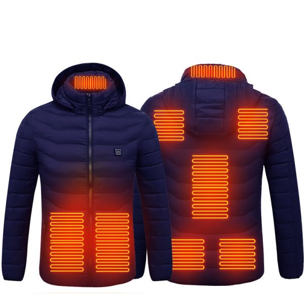USB Electric Jacket Cotton Coat Heater - Image 10