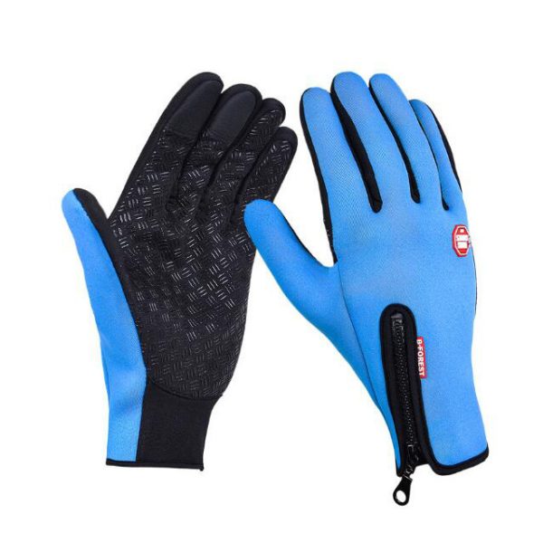 Waterproof Sports Gloves With Fleece - Image 9