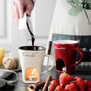 Fondue Mug Set