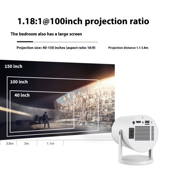 Automatic Focus Home Video Projector - Image 4