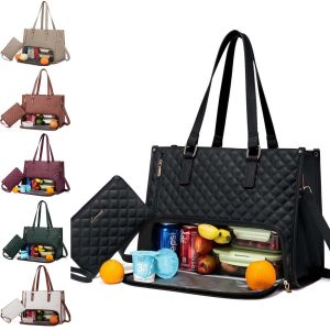Large Capacity Handbag With Purse