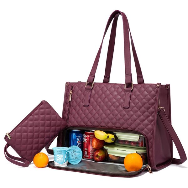 Large Capacity Handbag With Purse - Image 3