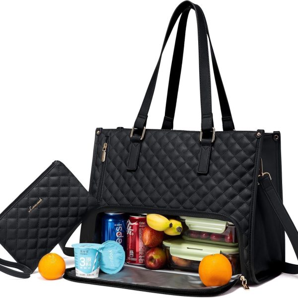 Large Capacity Handbag With Purse - Image 4