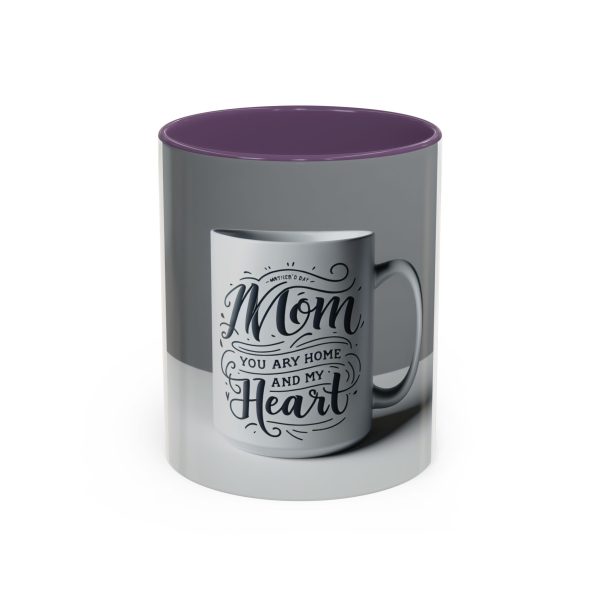 Mom Heart Accent Coffee Mug | 11oz & 15oz | Perfect Gift for Mother's Day - Image 25