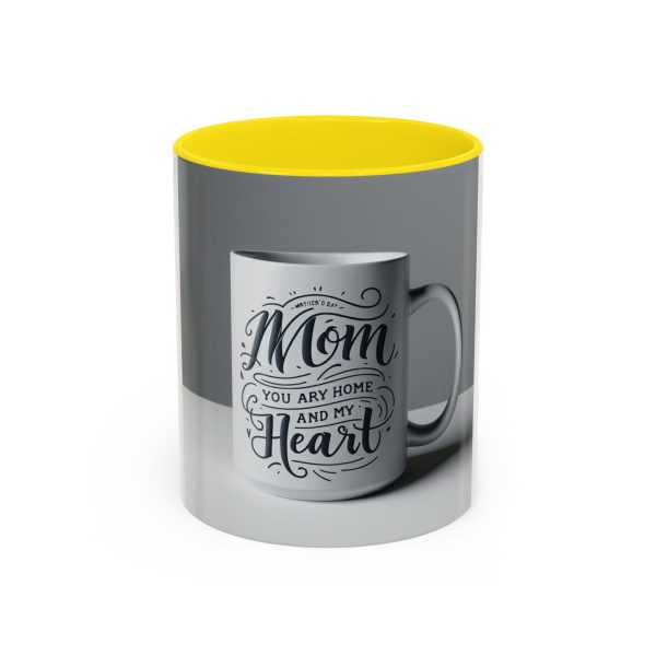 Mom Heart Accent Coffee Mug | 11oz & 15oz | Perfect Gift for Mother's Day - Image 29