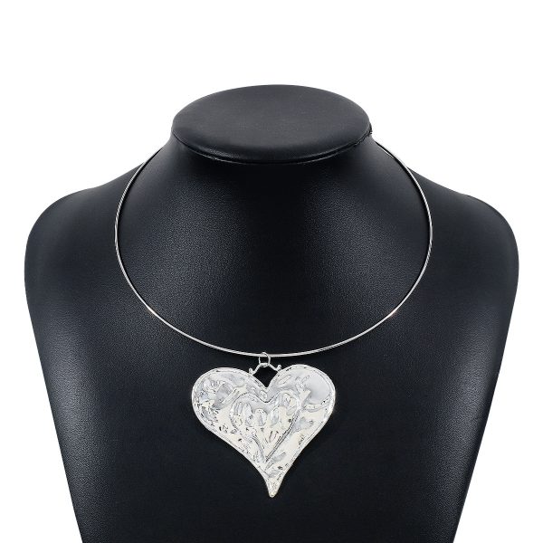 Personality Geometry Flower Necklace - Image 3