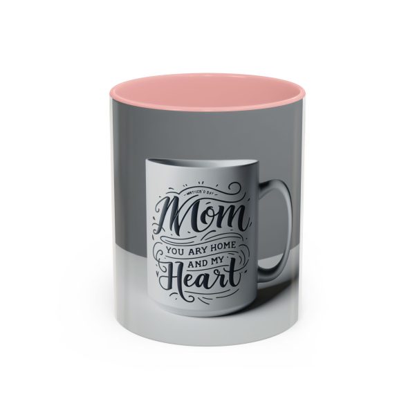 Mom Heart Accent Coffee Mug | 11oz & 15oz | Perfect Gift for Mother's Day - Image 9